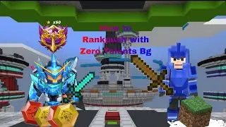 How to get dragon hunter without talents in bg blockman go bedwars pvp tricks #youtube #blockmango#I