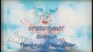 SPEEDPAINT | LATE CIRNO DAY SPECIAL | Touhou 6 - Beloved Tomboyish Daughter | SLOWED DOWN + EDITED
