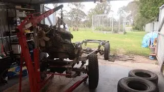 DUSTY EP5 || sandblast and engine removal