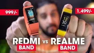 Redmi Band Vs Realme Band 🔥 Which Is Better? (Full Comparison) Hindi