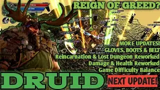 Anima - DRUID is comming / Goves, Boots and Belt / ft.  Reign Of Greed