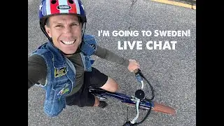 I'm Going To Sweden! LIVE CHAT!