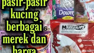Review pasir-pasir kucing dari berbagai merek!!!