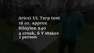 Aricxi Ultralight 1 Person Tarp Tent Review