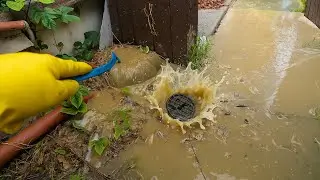 10 MINUTES TO UNBLOCK THIS DRAIN OR THEY GET SHUT DOWN!