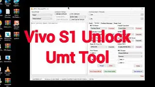 Vivo S1 Unlock with umt
