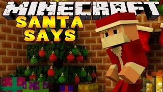Minecraft Santa Says: Кто быстрей?