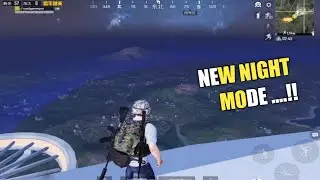 Pubg Mobile New Night Mode New Fly Plane 