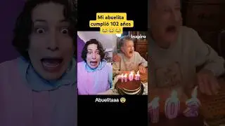 Mi abuelita cumplio 102 años - Hey Crispin #humor #shorts