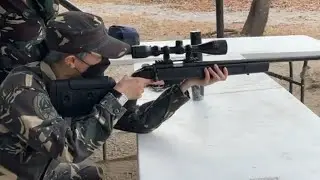 Sgt Arci Muñoz on Sniper Rifle
