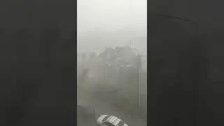 Легкий дождь в Омске. 11.07.2024.