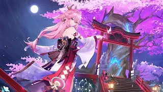 Yae Miko - Genshin Impact - Wallpaper Engine 4k / 60fps