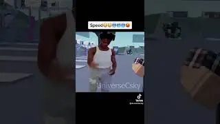Speed is goofy