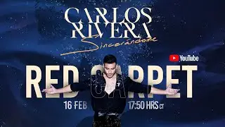 Sincerándome - Carlos Rivera (Red Carpet)
