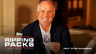 Ryne Sandberg chases his own rookie card