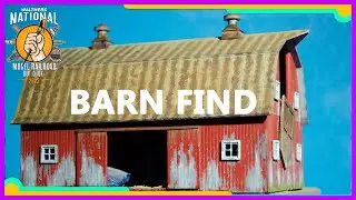Barn Find - Building the Meadowhead barn from Walthers for the National Model Railroad Build Off