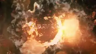Vortex Fire Logo 4K - Video Template - 2024 - Free Download