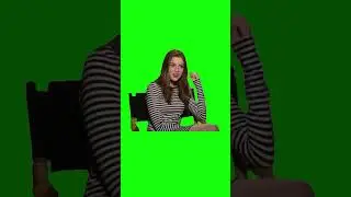 “You Did Not Just Ask Me That Question” Anne Hathaway | Green Screen