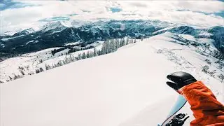 No Friends on a Pow Day? | POV Snowboarding