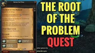 The Root Of The Problem Quest (WoW MOP)