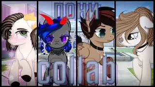 пони  - COLLAB -  (сплю на парте) ~ пони клип~