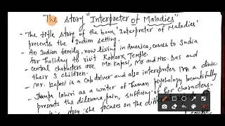 Part 2 of Interpreter of Maladies