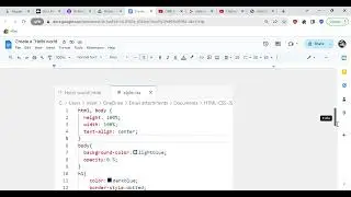 Create your own “Hello world!