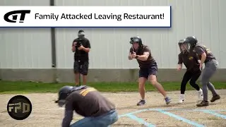 Family Attacked Leaving Restaurant! | First Person Defender