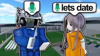 She Tried To DATE ME In Prison Life VOICE CHAT...