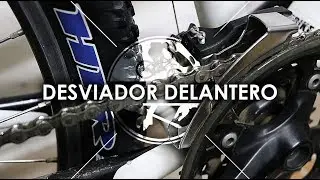 Cómo ajustar el desviador delantero de tu bicicleta