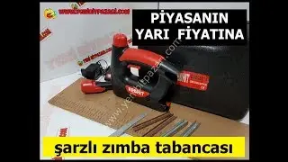 Red Hit Qddc 8014 Şarjlı akülü Zımba Tabancası makinası şarzlı bataryalı piyasanın yarı fiyatına
