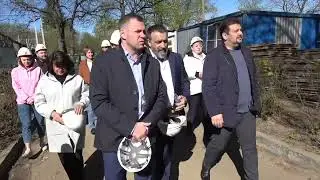 Проверка капитального ремонта детского сада «Золотой ключик» в Тучково
