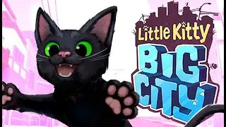 Little Kitty, Big City - Full Game Walkthrough | Playthrough - No Commentary - PC