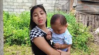 Under sa asawa" Gibinlan ug bata