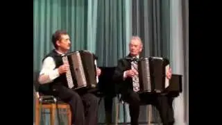 Дуэт баянистов А.Бызов и А.Хижняк