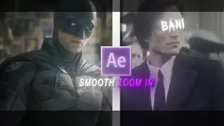Smooth Zoom In Tutorial [4K] | After Effects 2023