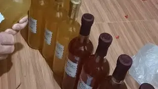 Wine Bottles home remedy sanitizing method
