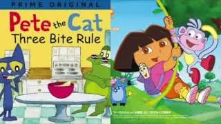 MERGED   Pete The Cat and Dora The Explorer Sweet Thing