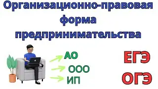 Организационно правовая форма предпринимательства