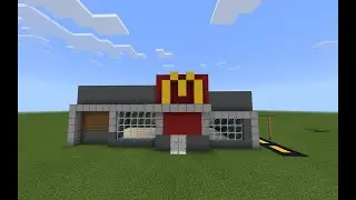 How to make a modern McDonalds in Minecraft!