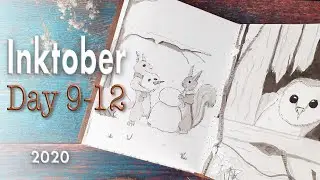 Inktober 2020 day 9-12
