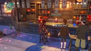 Genshin Impact PS5 4K HDR - Hutao gameplay