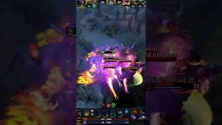 Големы не дают убить Варлока  #дота #dota2 #дота2 #варлок #сларк
