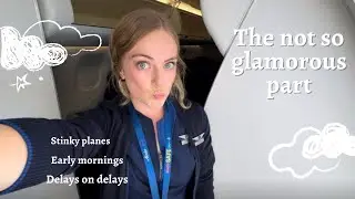 The not so glamorous life of a flight attendant