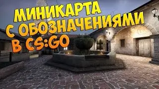Как сделать радар с обозначениями  в CSGO