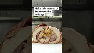 We made a turducken for thanksgiving