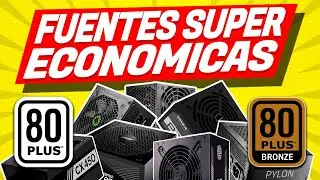 Las Mejores Fuentes De Poder Economicas Para Tu PC ✅  CALIDAD / PRECIO