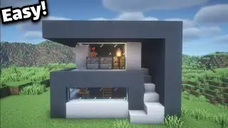 Minecraft: How To Build A Simple House / Tutorial