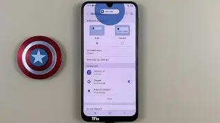 How to change the notification Pop up style on Samsung M31 Android 12