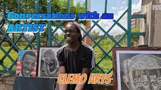 Conversations With An ARTIST- CLEMO ARTS.